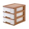 Yousheng Desktop Storage Drawer Ящик для хранения вещей Большая вместимость 3-слойный дизайн Штабелируемые ящики Органайзер Косметичка