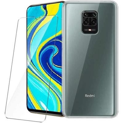 Чехол - RASENA - Xiaomi Redmi Note 9S - Силикон ТПУ - Прозрачный - Защита экрана