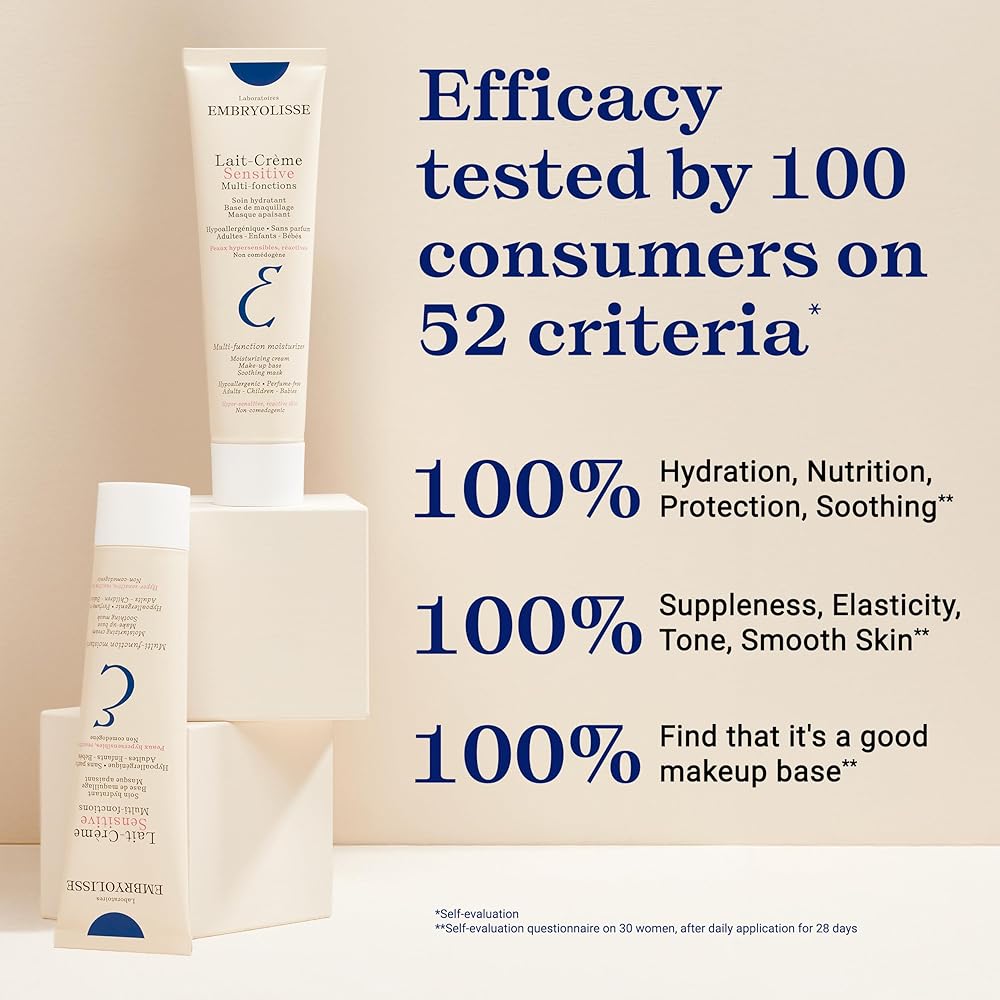 Embryolisse Увлажняющий крем для чувствительной кожи 100 мл Без отдушек Увлажняющий уход за кожей для чувствительной кожи