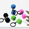 Mini Dumbbell Pendant Keychain Bag Cell Phone Wallet Durable Decorative Keyring Handbag Car Decoration Accessory