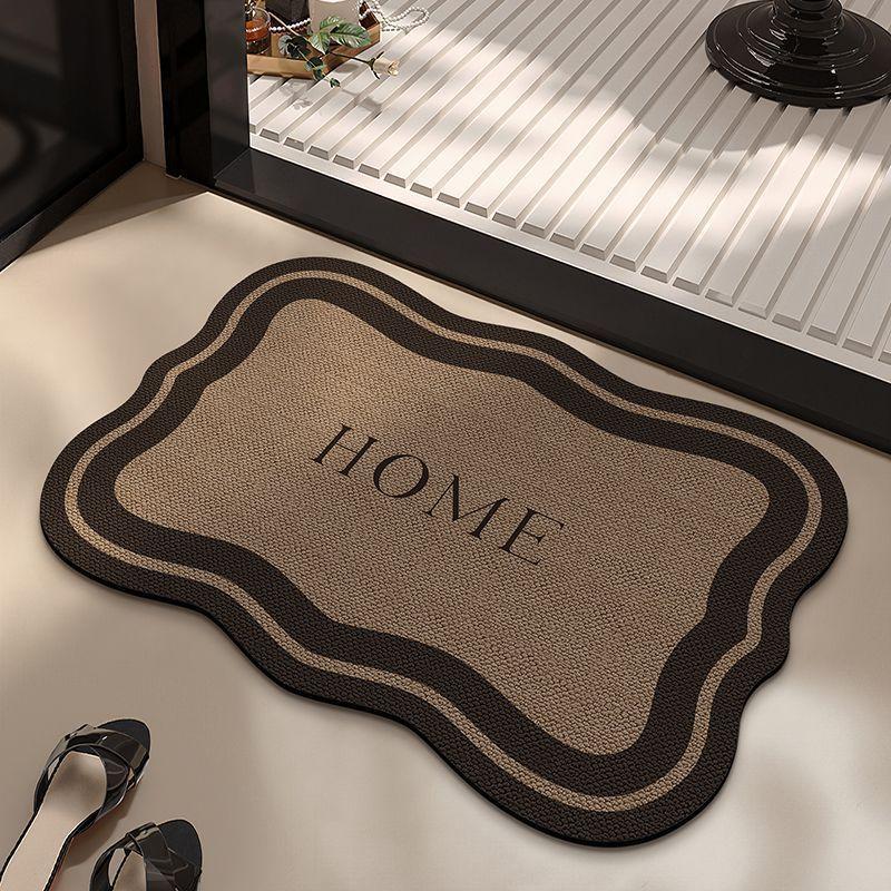 Diatom mud floor mat bathroom water absorption non-slip toilet toilet door mat foot mat diatom mud bathroom floor mat