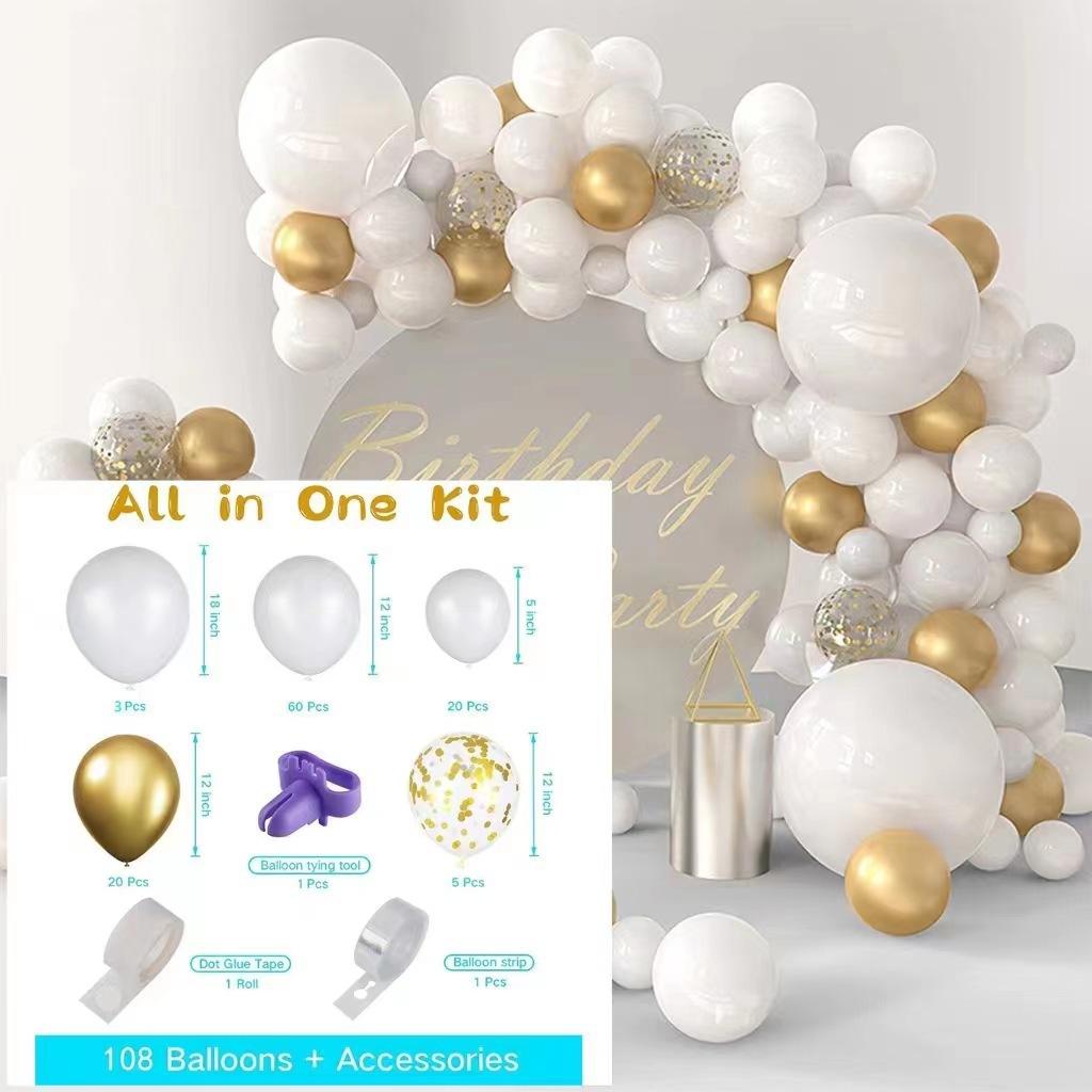 Набор гирлянд из воздушных шаров, украшение на день рождения, набор цепочек из воздушных шаров