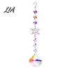 Window Hanging Sun Catcher Faux Crystal Catcher, Prism Suncatcher, Snowflake Rainbow Maker Pendant Decor for Home Window, Christmas Tree Porch