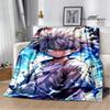 HUNTER×HUNTER Cartoon Printed Blanket Picnic Blanket Warm Blanket Flannel Soft Cozy Blanket Home Travel Blanket Birthday Gift