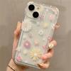 Cute Cherry & Daisy Pattern Phone Case For  14 Cases  11 Lite 5G 13T 13 12T 12X 12 Poco X6 X5 X3 Pro Airbag Cover