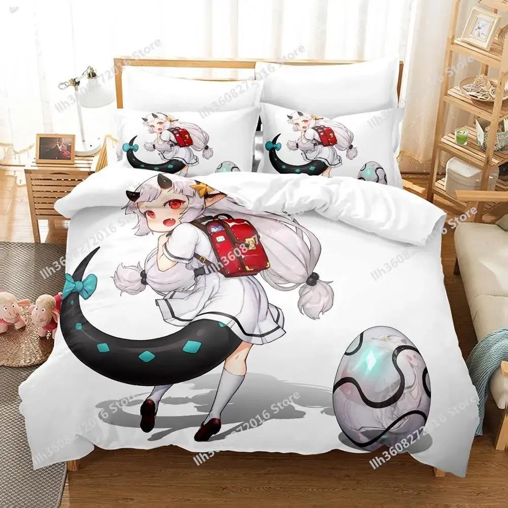 Комплект постельного белья Game Epic Seven Single Twin Full Queen King Size для взрослых и детей, комплект пододеяльников, комплект простыней с 3D-аниме
