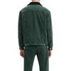 Levis Relaxed Fit Sherpa Trucker Jacket Men Jacket Green A5784-0008