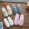 Luxury Disposable Slippers: Plush Coral Fleece, Non-Slip, Ideal for Home, Homestays, and Guest Comfort