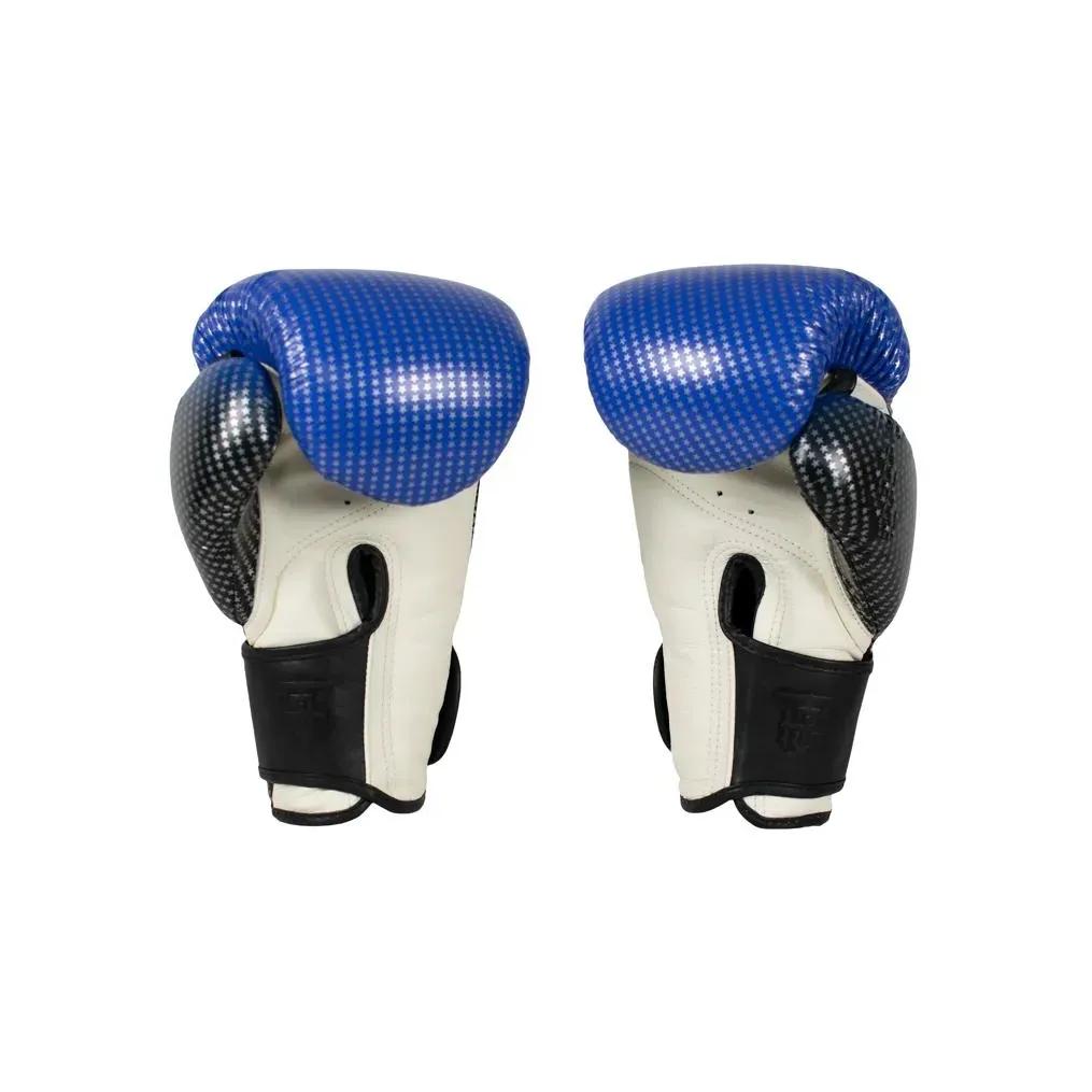 Top King Super Star Blue Muay Thai Boxing Gloves 12OZ