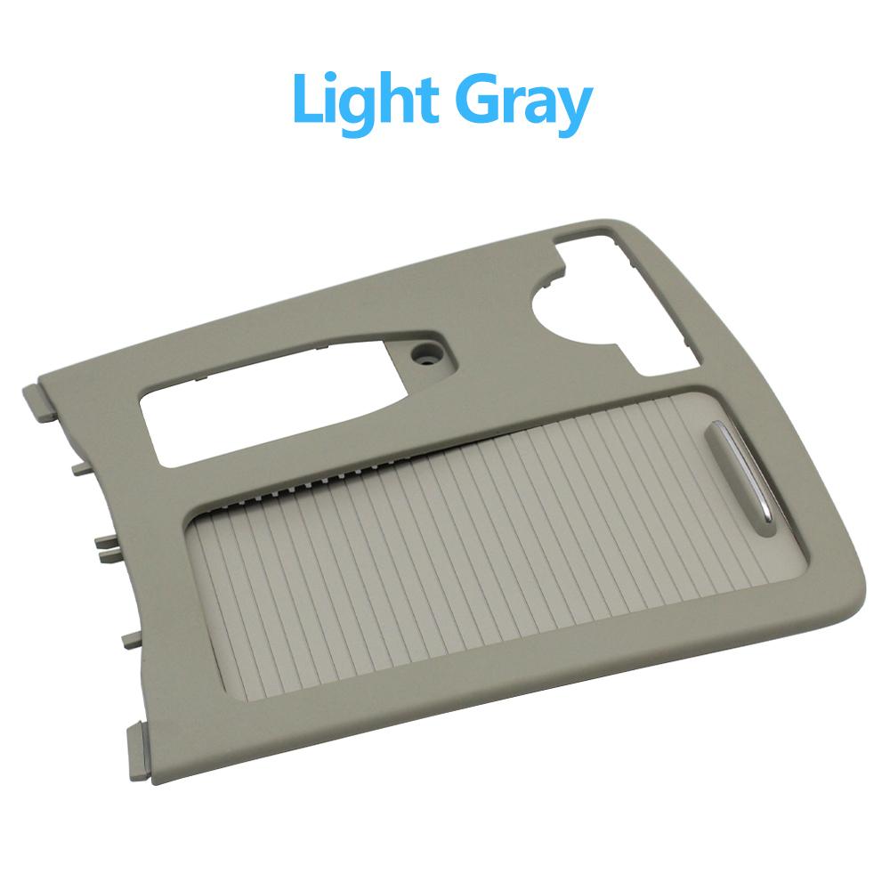 Центральный подлокотник из углеродного волокна с левым рулем, держатель для стакана, шторка, внешняя рама, панель для Benz W204 W207 W212 C180 C200 C220