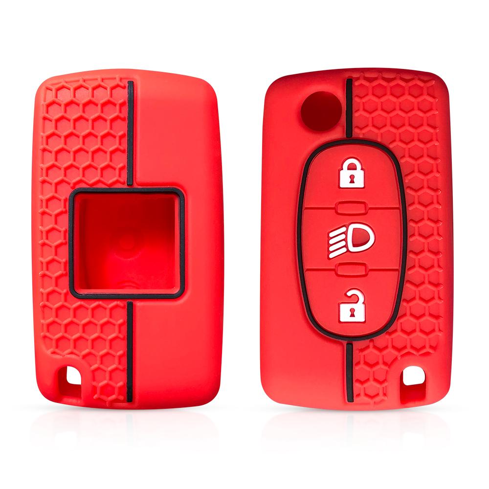 Для Citroen C4 Выкидной Пульт Чехол для Ключа для Citroen C4 Cactus Grand Picasso C5 C8 3 КНОПКИ Автоаксессуары Брелок