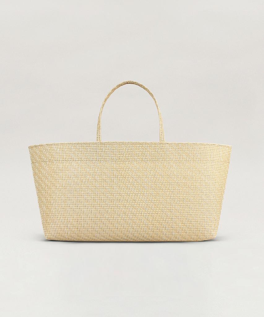 Сумка-тоут Tuo Rattan Flat Tote Large Бежевая · Плетеная сумка-тоут Tuo Rattan Flat Tote Large Бежевая