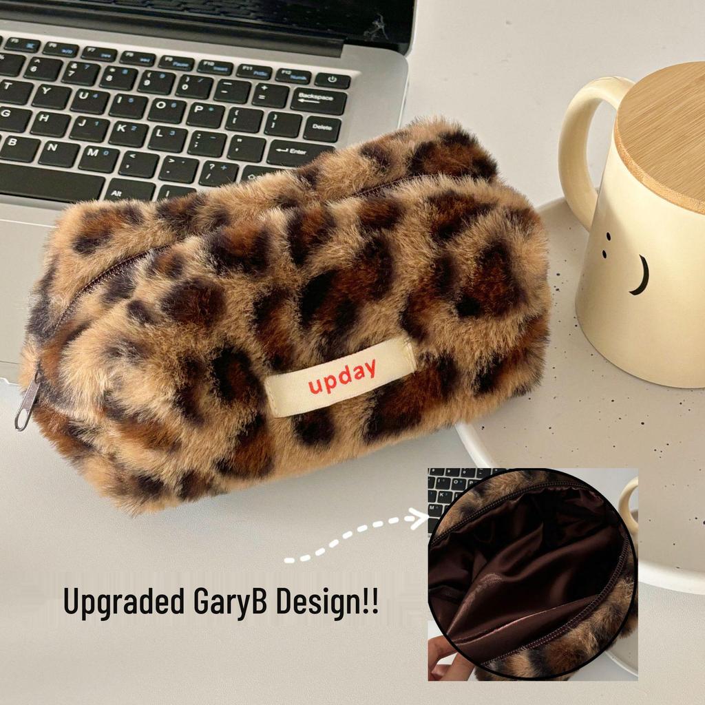 Косметичка и несессер с леопардовым принтом: Портативный, Вместительный, Женский Дорожный Пенал