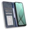 Чехол-кошелек из кожи с ретро-текстурой для TECNO Spark 20 Pro 5G KJ8