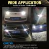 2 шт. T15 W16W светодиодные лампы Canbus автомобильные фары 2000LM 28SMD 3030 чипы 9012 921 с объективом без ошибок задний резервный фонарь заднего хода авто лампа 6000K белый 12 В