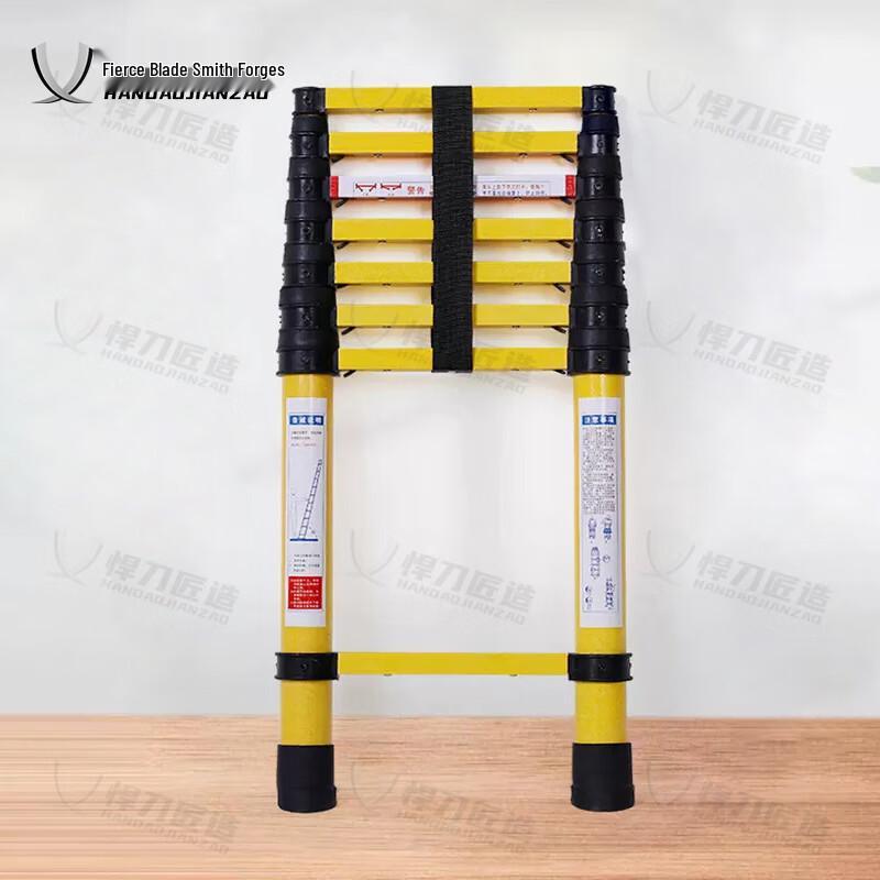 Glass Insulated Telescopic Ladder