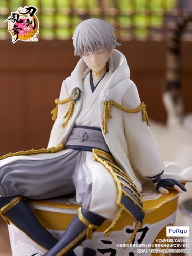 Minna no Kuji Touken Ranbu Online ~Noodle Stopper Camp Часть 4~ Последний приз: Фигурка Tsurumaru Kuninaga Подставка для лапши Версия для отдыха