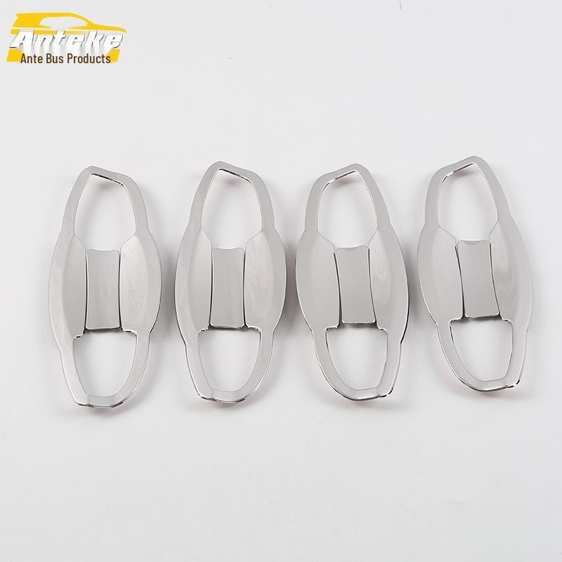 Bora Door Bowl Ring and Protective Film - Scratch and Wear Resistant Trim for Car Accessories