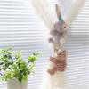 Bear Rabbit Adorable Plushie Curtain Hook Girl Bedroom Decoration Doll