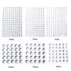 3-12MM Face Стразы Кристалл Наклейки Модные 3D Драгоценные Камни Наклейки Женщины