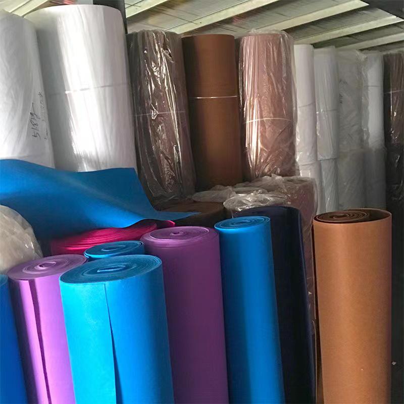 Self-Adhesive Multicolored Cuttable Felt Fabric, 1-3mm, Non-Woven for DIY and Decoration