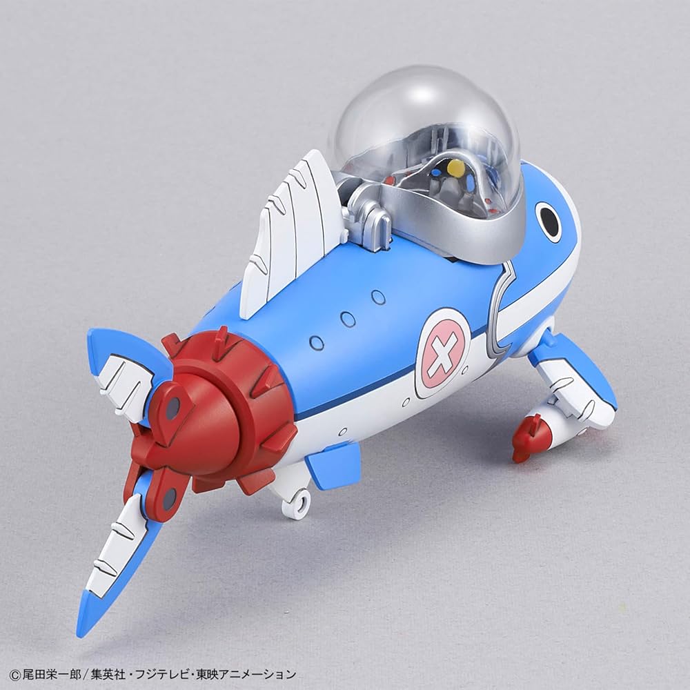 Bandai Spirits One Piece Чоппер Робо 3 и 5 Пластиковая модель-конструктор с цветовой кодировкой Подводная лодка и Кран