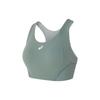 Comfortable Solid Color One-Piece Skin-Friendly Sports Underwear Women Underwear Gray-Green 2012D244-400