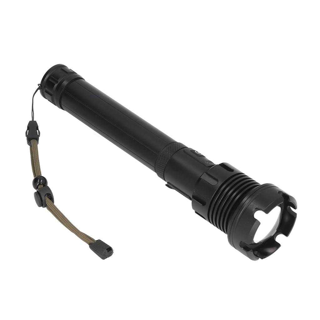 Яркий фонарик 8000лм IP65 Водонепроницаемый Масштабируемый 2 цвета света 7 режимов Ручной фонарик для приключений
