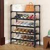 Compact Dustproof Shoe Rack for Small Spaces - Economical and Strong Storage Solution