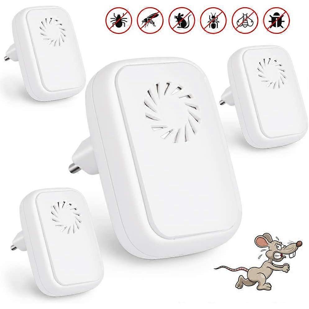 4-Pack Ultrasonic Mosquito Repellent Ultrasonic Electric Insect Reptile Repellent Ultrasonic Insect Insect
