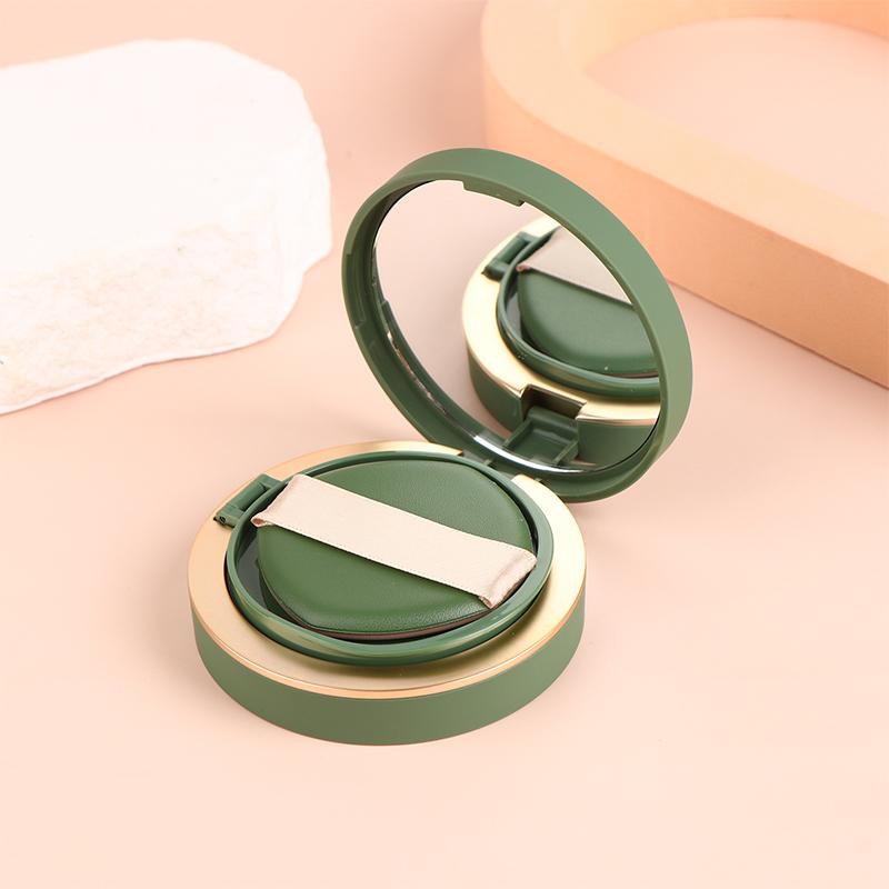 12 г пустая коробка на воздушной подушке, контейнеры для крема Bb с губкой и зеркалом, дорожные аксессуары для макияжа, портативная косметическая коробка