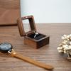 High-quality Gifts Case Wedding Ring Storage Box Jewelry Box Storage Holder Lover Ring Display Box