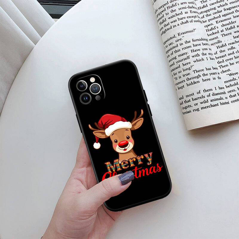 RT16 Merry Christmas Deer Gift New Shell Phone Case for Xiaomi Poco F5 F6 C40 C65 C55 C50 C51 M7 X7 C75 M6 C71 F7 C85 F8 Pro Ultra