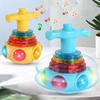 Gyro Toys 1PCS Children's Light Music Spin Gyro Press Spin Christmas Birthday Gift