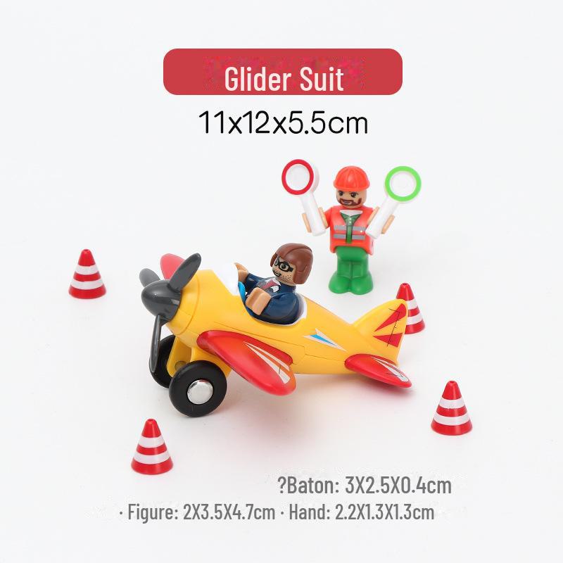 Магнитная многофункциональная машинка Томас: Машины скорой помощи и полиции, совместимые с деревянными рельсами