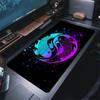 Mousepad Yin Yang Fish Koi Multisize Mouse Pad Japanese Style Gamer XXL Office Keyboard MouseMat Black White Carpets for Lap