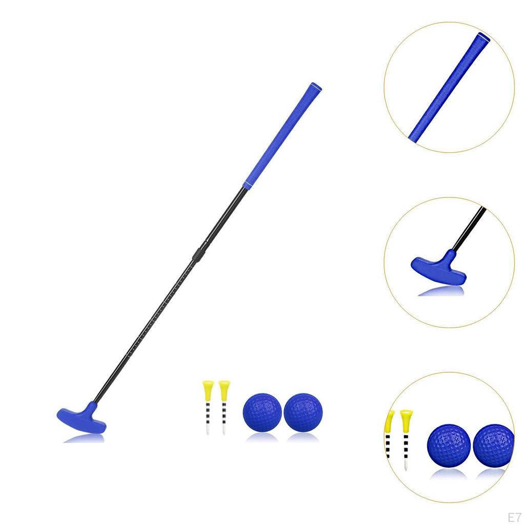 Регулируемый гольф-паттер для использования правой и левой рукой с выдвижной функцией