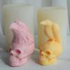 Halloween Skeleton Plaster Drop Mold Handmade Creative Mold Crow Eagle Stepping On Ghost Skull Aromatherapy Candle Gel Mold