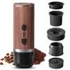 Portable Electric Espresso Coffee Machine Cordless Heating 3oz Single Serve Mini Coffee Maker with