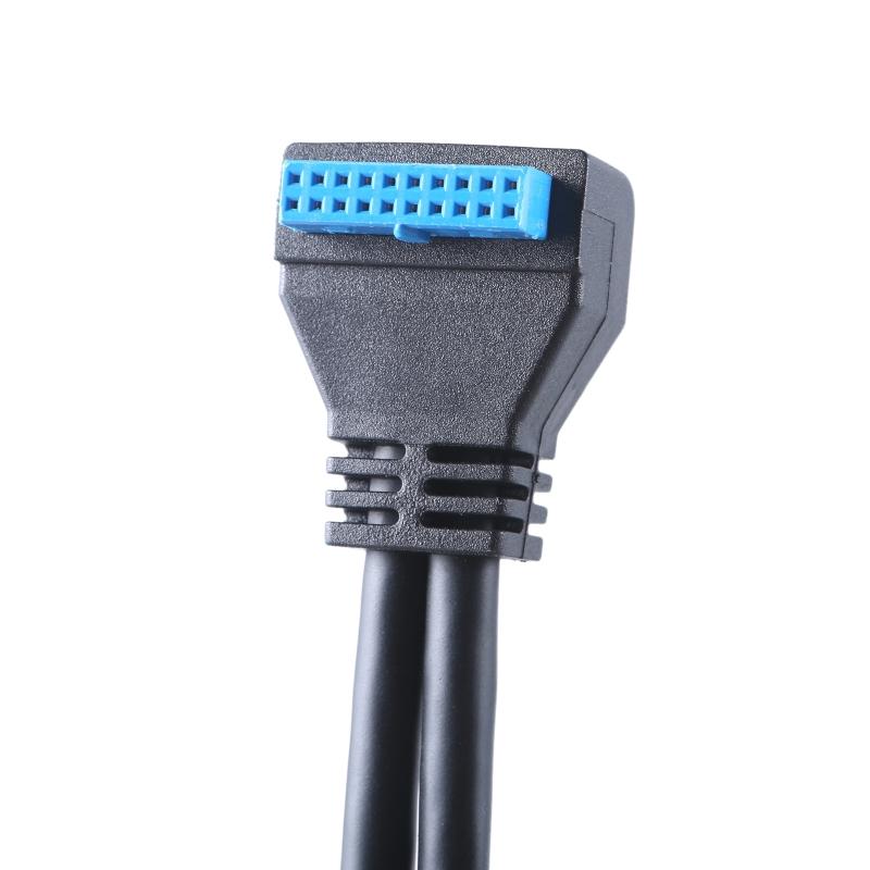 Chassis Motherboards 20Pin Cable Female to Female Male to Female Extension Cable 19Pin USB3.0 Cable Shielded