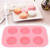 6 Slots  DIY Mooncake Mold Cake Ice Cream Soap Making Mold