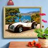 5D DIY Diamond Painting Full Drill Car Handmade Diamond Embroidery Landscape Mosaic Decoration