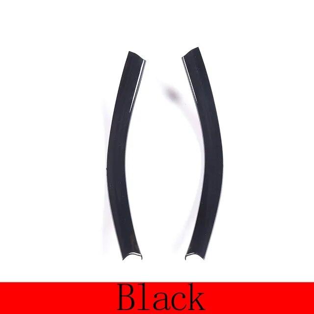 Для Mercedes Benz A/GLA/CLA Class W176 A180 2012-2018 углеродное волокно хромированная декоративная полоска для центральной консоли, автомобильные аксессуары