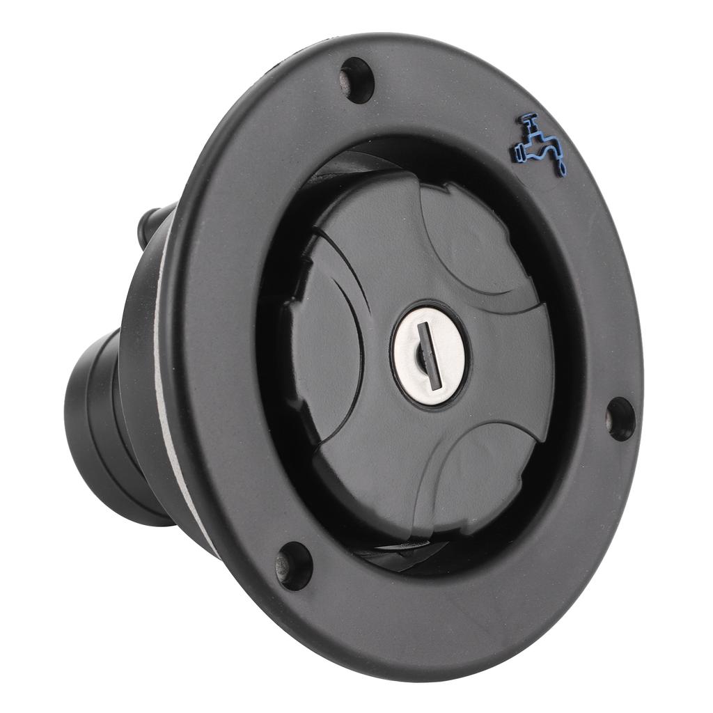 Гравитационный залив пресной воды с запирающейся герметичной крышкой для заливки воды с 2 ключами для автодома-кемпера