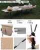 Bed Camping Cot Foldable 2WAYS High and Low Use Simple Bed Ultra Lightweight Easy To Carry Outdoor Bed Outdoor Fishing Camping Height Load Capacity