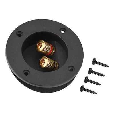 48MM 2 медных клеммных клеммы для кабеля, соединительная коробка, акустические компоненты для HiFi-динамиков