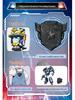 Mini Force 7 Super Agent King Power Patrol Transforming Robot Toy Model