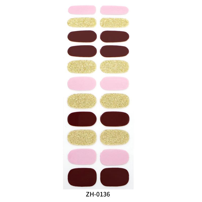 New French Manicure Stickers Waterproof Line Nail Stickers Decorative Full Stickers