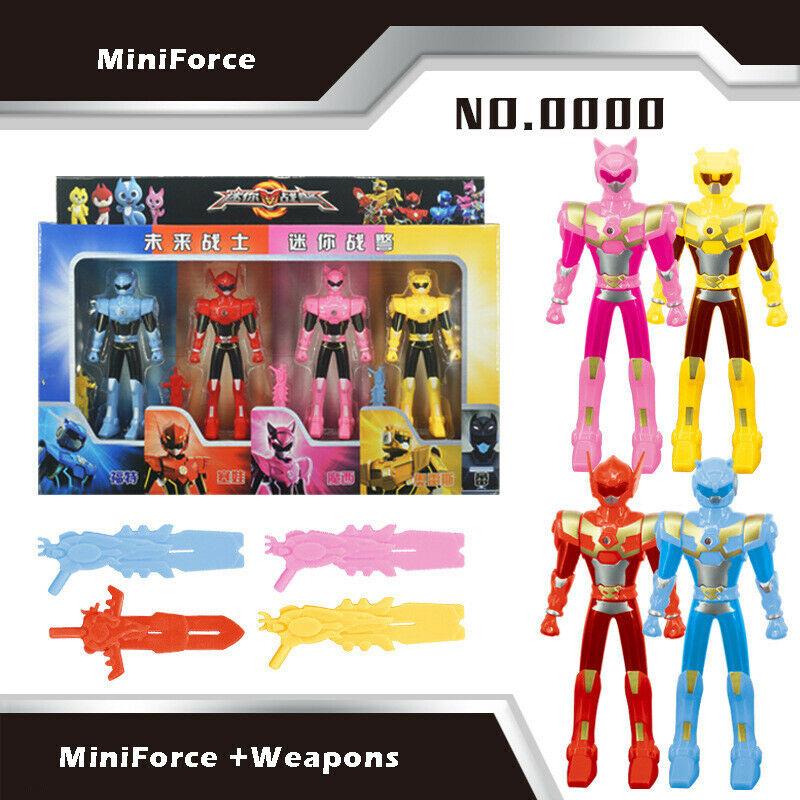 4 MiniForce Bolt Max Semi Lucy, экшн-фигурка, набор игрушек Mini Force, детские подарочные игрушки
