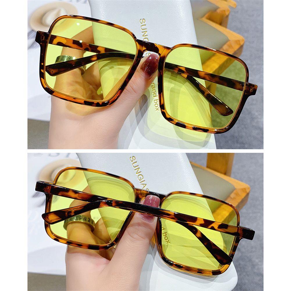 Luxury Black Eyewear UV400 Men Sun Glasses Oversized Sunglasses Goggle Women Square Sunglasses